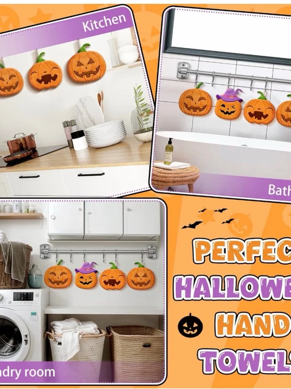 Pumpkin Expression Towel - Your Choice